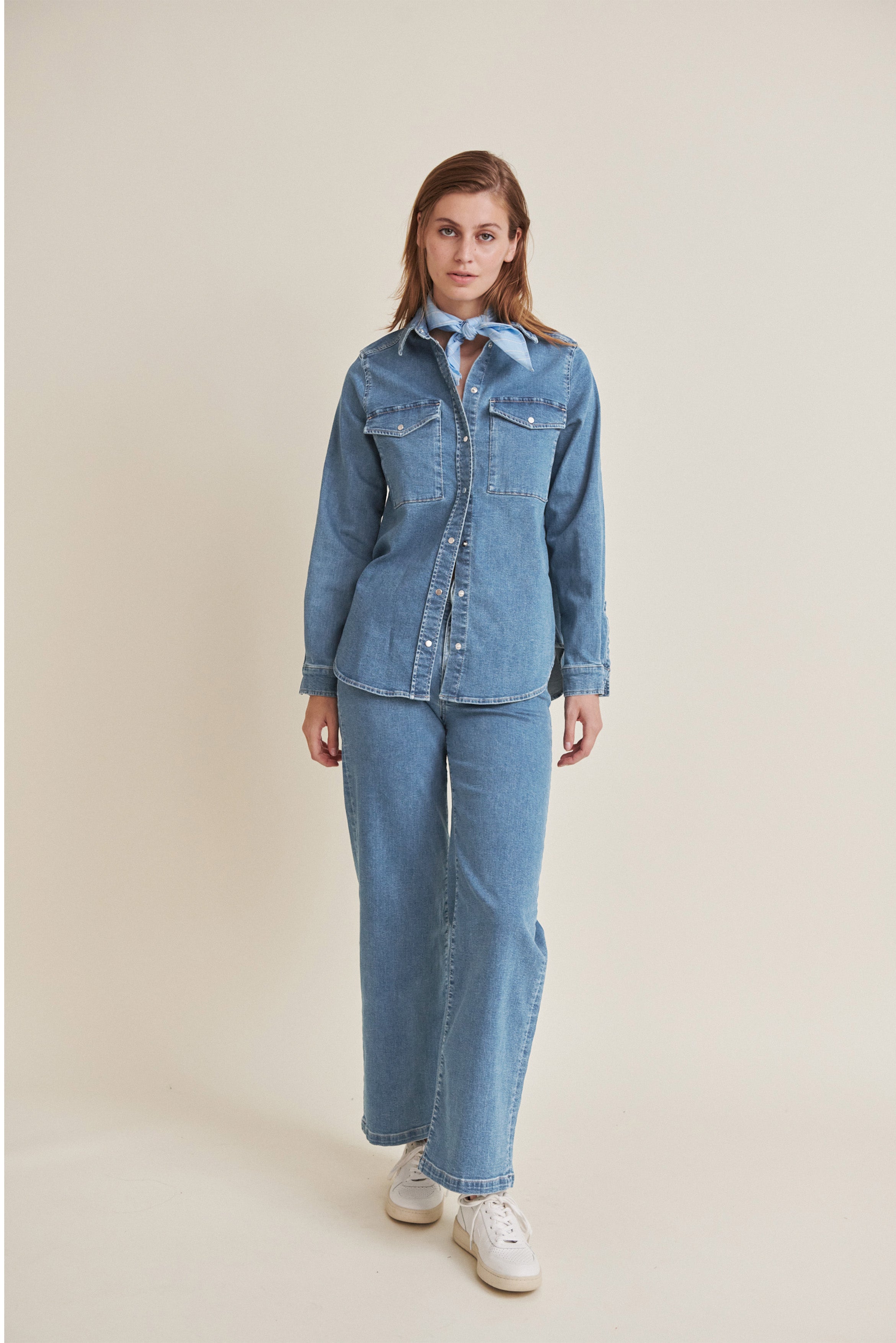 Basic Apparel Enya Light Jeans Jeans 374 Denim Blue